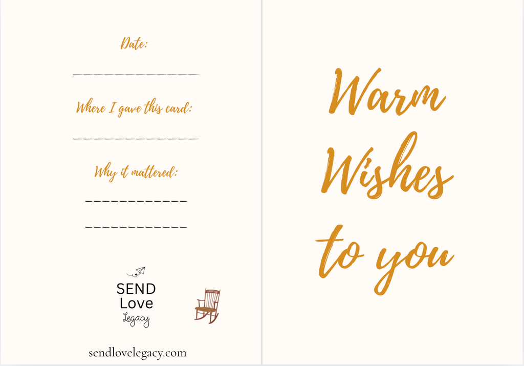 Warm Wishes to you