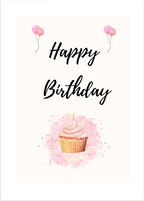 Happy Birthday Cupcake