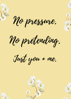 Just You + Me