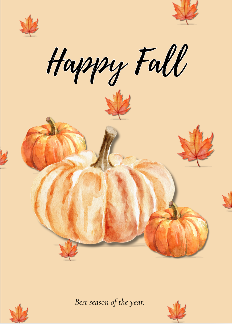 Happy Fall!