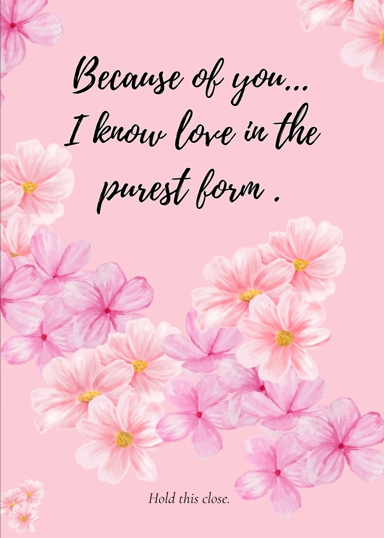 Because of You - Love In the Purest Form