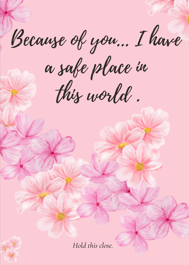 Because of You - Safe Place In This World